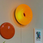Bauhaus Glass Donut Wall Lamp