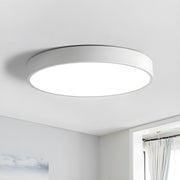 Simple Round LED Flush Mount Dimmable Ceiling Light