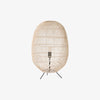 Natural Rattan Midi Floor Lamp for Living Room