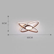 Modern Geometry LED Ceiling Lamp for Living Room