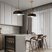 Colourful Nordic Creative Wooden Pendant Lamp