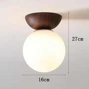 Creative Semi Flush Hallway Ceiling Light