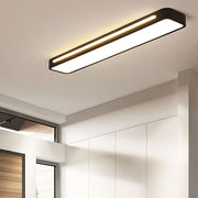 Modern Nordic Minimalist Long LED Dimmable Ceiling Lighting