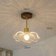 Different Styles Glass Hallway Ceiling Lights