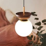 Decorative Globular Glass Pendant Lamping