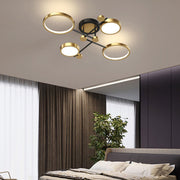 Modern Luxurious Metal LED Living Room Ceiling Light