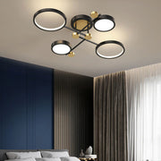 Modern Luxurious Metal LED Living Room Ceiling Light