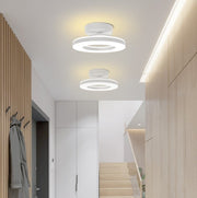 Gold Simple Iron Hallway LED Dimmable Ceiling Light