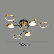 Modern Luxurious Metal LED Living Room Ceiling Light