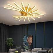 Nordic Metal Creative Strip LED Ceiling Light