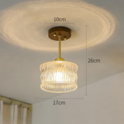 Different Styles Glass Hallway Ceiling Lights