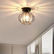 Antique Mini Glass Ceiling Light For Dining Room