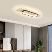 Contemporary Minimalist Iron Living Room LED Ceiling Light