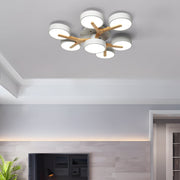 Branch Creative Iron Living Room LED Ceiling Light