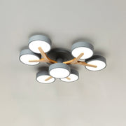 Branch Creative Iron Living Room LED Ceiling Light