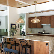 Unique Design Copper Glass Kitchen Island Pendant Lights