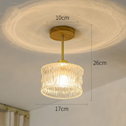 Different Styles Glass Hallway Ceiling Lights