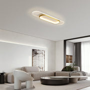 Contemporary Minimalist Iron Living Room LED Ceiling Light