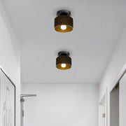 Bauhaus Colourful Glass Hallway Ceiling Light