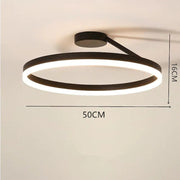 Nordic Minimalist Metal Ceiling Light