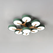 Branch Creative Iron Living Room LED Ceiling Light