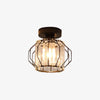 Antique Mini Glass Ceiling Light For Dining Room