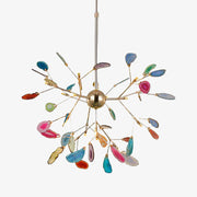 Nordic Creative Light Luxury Agate Stone Chandelier