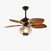 Black Creative Flying Ceiling Fans with Outdoor Lighting