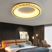 Contemporary Flush Mount Round Acrylic Ceiling Light