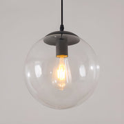 Minimalist Style Glass Globe Kitchen Island Pendant Lights