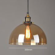 Nordic Design Multi-style Glass Bedside Pendant Light