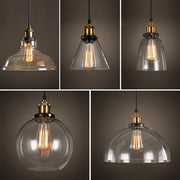 Nordic Design Multi-style Glass Bedside Pendant Light