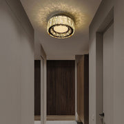 Luxury Crystal Hallway Flush Mount Ceiling Lights