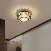 Luxury Crystal Hallway Flush Mount Ceiling Lights