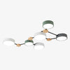 Multi Heads Branch Iron Bedroom LED Ceiling Light