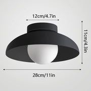 Simple Iron Minimalism Hallway Ceiling Lights