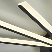 Nordic Metal Creative Strip LED Ceiling Light