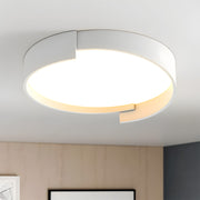 Flush Mount Circular Simple LED Dimmable Ceiling Light