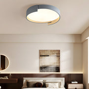 Flush Mount Circular Simple LED Dimmable Ceiling Light