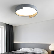 Flush Mount Circular Simple LED Dimmable Ceiling Light