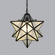 Nordic Creative Stars Metal Pendant Lights For Living Room