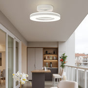 Gold Simple Iron Hallway LED Dimmable Ceiling Light