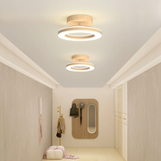 Gold Simple Iron Hallway LED Dimmable Ceiling Light