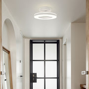 Gold Simple Iron Hallway LED Dimmable Ceiling Light