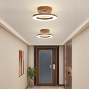 Gold Simple Iron Hallway LED Dimmable Ceiling Light