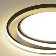 Modern Round Spiral Ring LED Ceiling Light