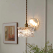 Retro Creative Clear Glass Shade Kitchen Pendant Light