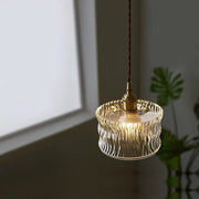 Retro Creative Clear Glass Shade Kitchen Pendant Light