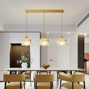 Retro Creative Clear Glass Shade Kitchen Pendant Light