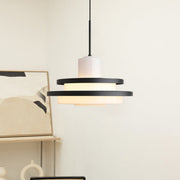 Nordic Style Double layer Bauhaus Equator Glass Pendant Lamp